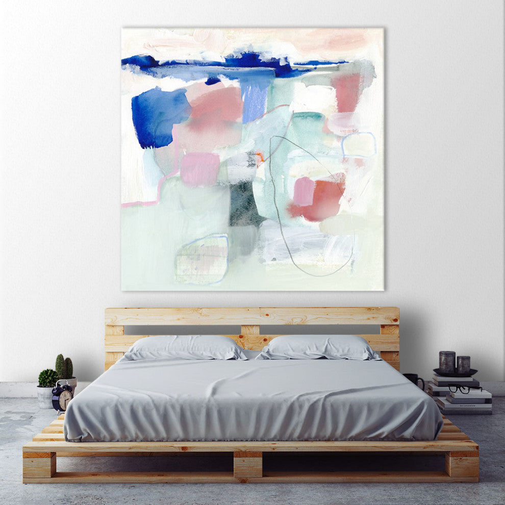 "Procida II" Fine Art Giant Canvas Print, 72"x72"