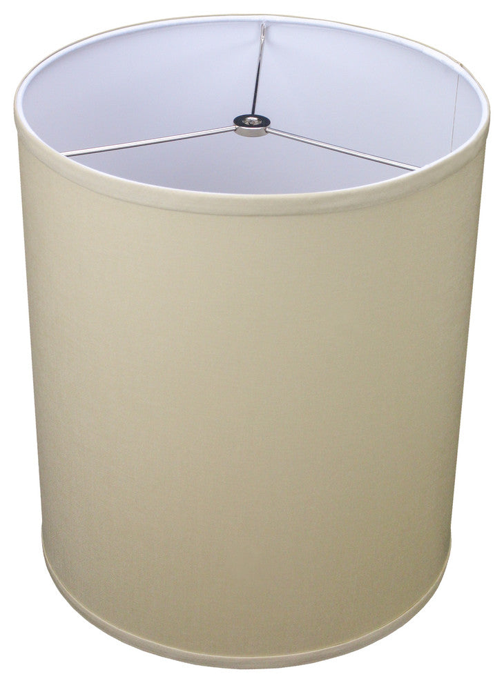 Fenchel Shades, 12"x12"x14" Spider Attachment Drum Lamp Shade, Linen