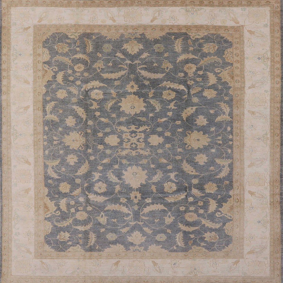 Ahgly Company Indoor Square Mid-Century Modern Area Rugs, 5' Square