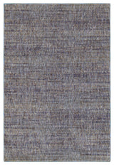 Oriental Weavers Sphinx Atlas 8033F Solid Color Rug, Purple/Gray, 6'7"x9'6"