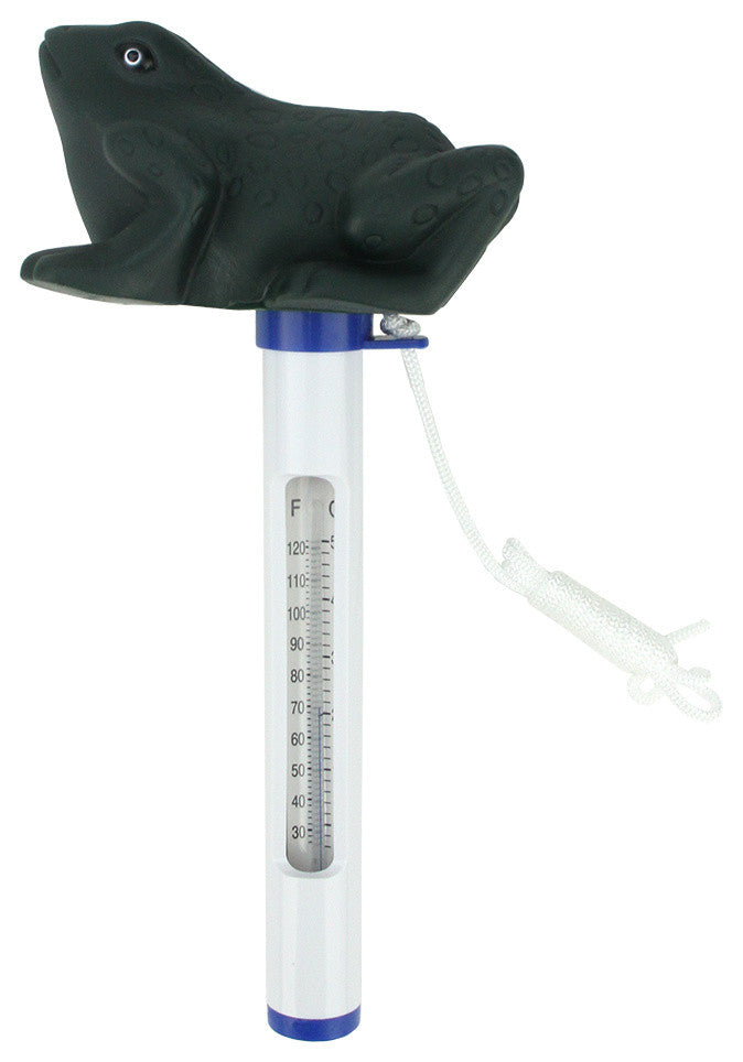 Floating Frog Swimming Pool Thermometer With Cords
