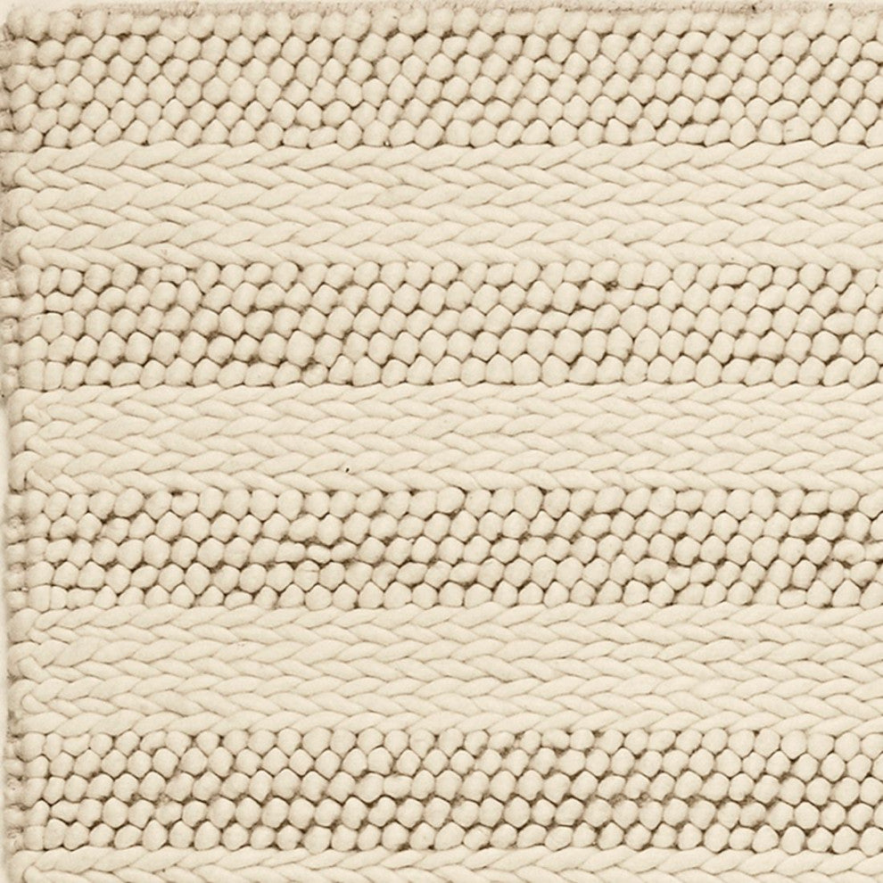 KAS Cortico 6155 Winter White Area Rug, 8'x10'