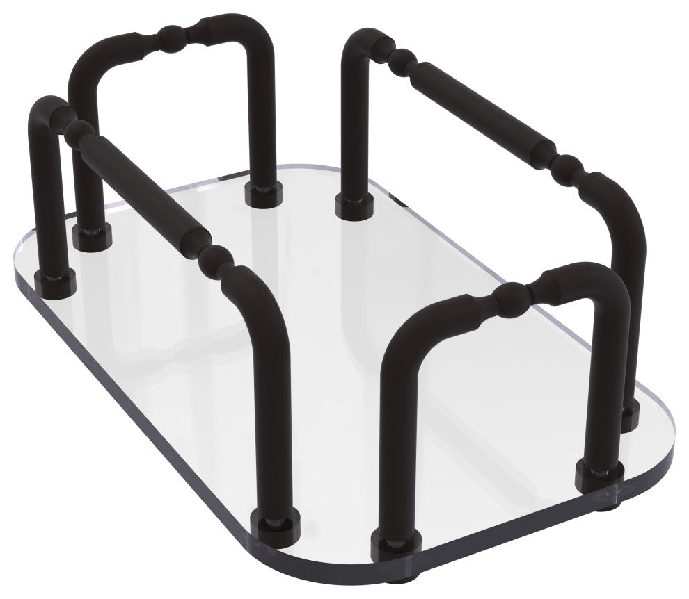 Vanity Top Guest Towel Holder, Oil Rubbed Bronze