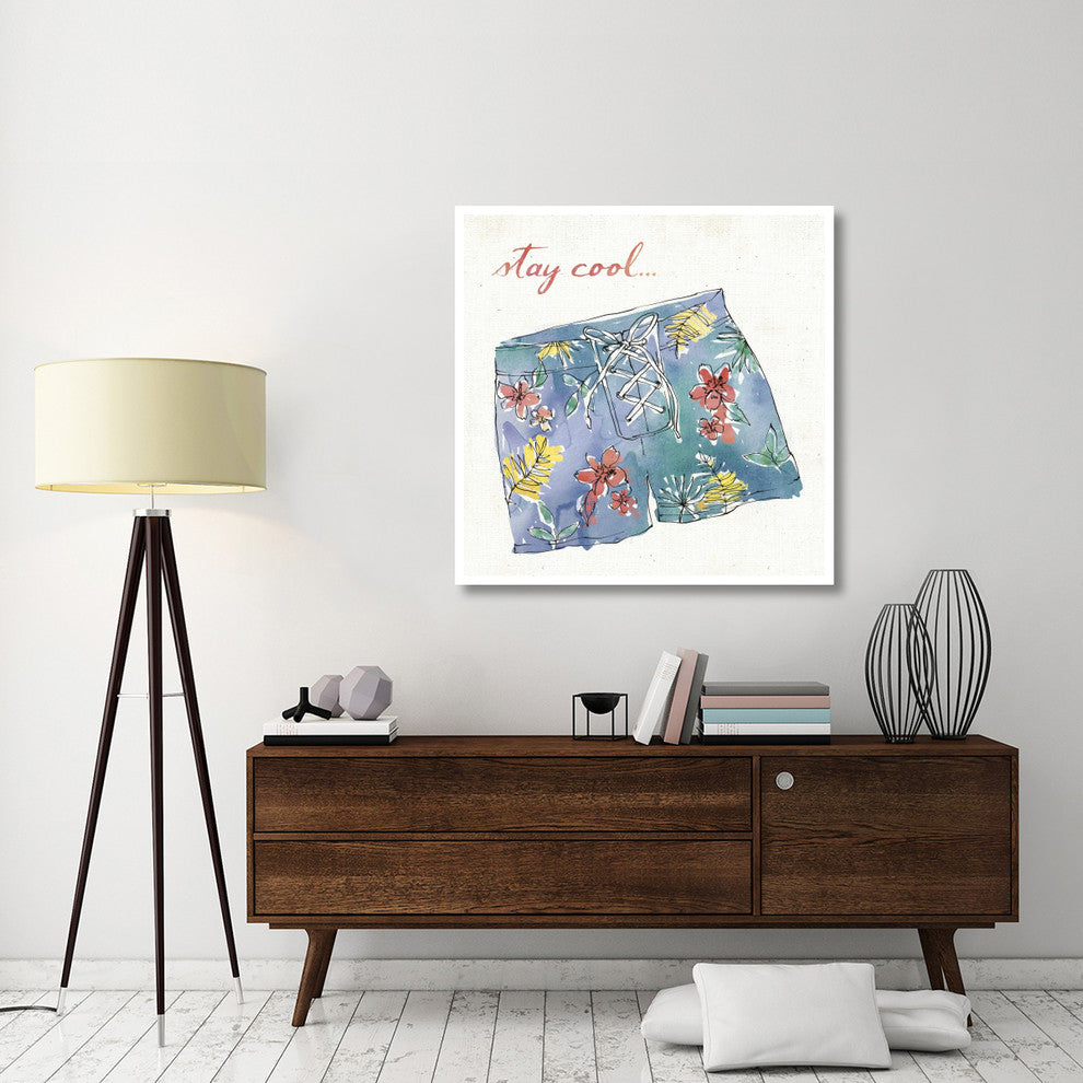 "Surfs Up I" Digital Paper Print by Anne Tavoletti, 42"x42"