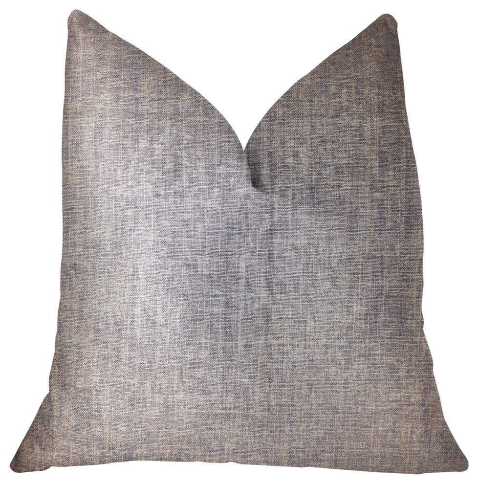Radiance Blue Luxury Throw Pillow, 24"x24"