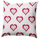 Burnin' Love Decorative Throw Pillow, Bold Pink, 18"x18"