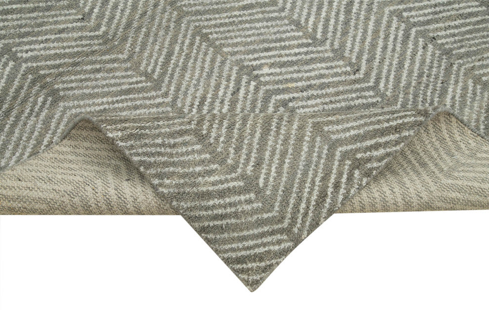 Rug N Carpet - Handmade Unique 8' 0'' x 9' 10'' Moroccan Area Rug
