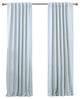 Solid Thermal Blackout Curtain Panels, Sky Blue, 95", Set of 2