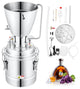 Water Alcohol Distiller 8 Gal/30 L Stainless Steel Still Home Distillery Kit