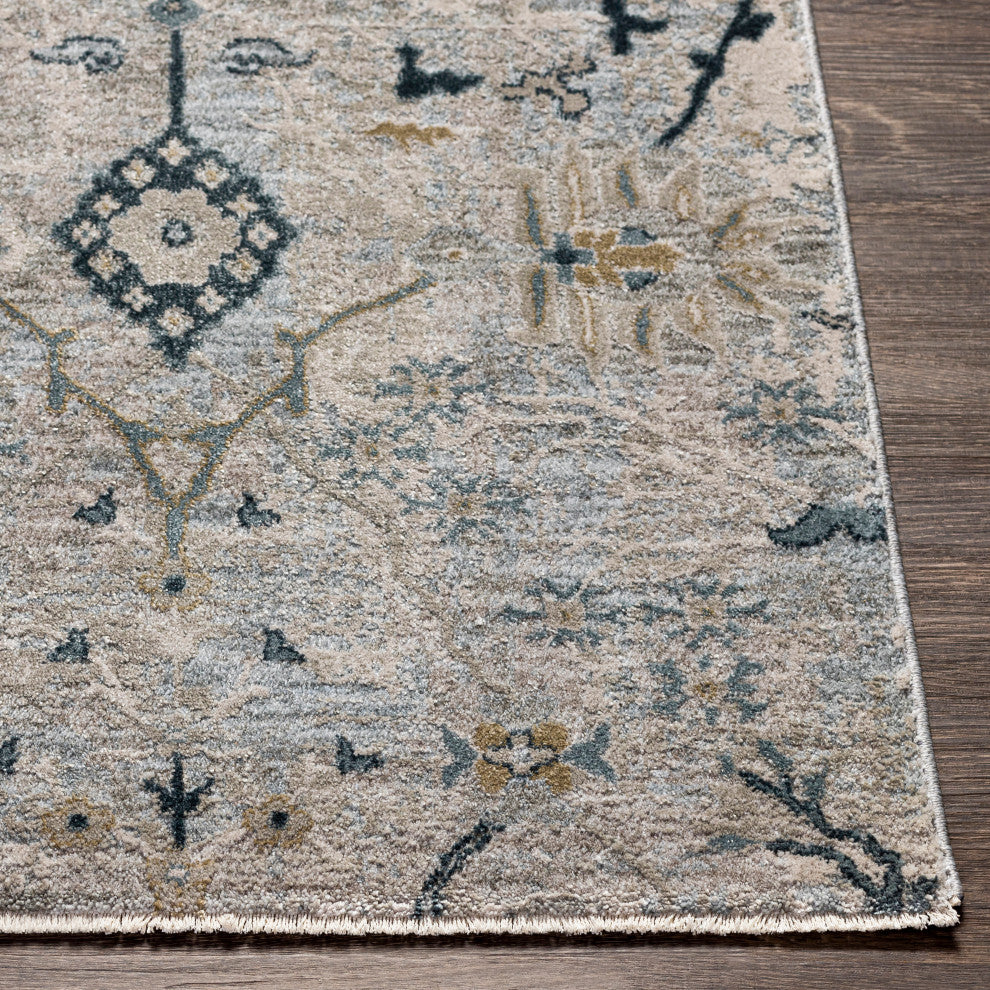Brunswick BWK-2316 Traditional Light Beige 7'10"x10'3" Area Rug
