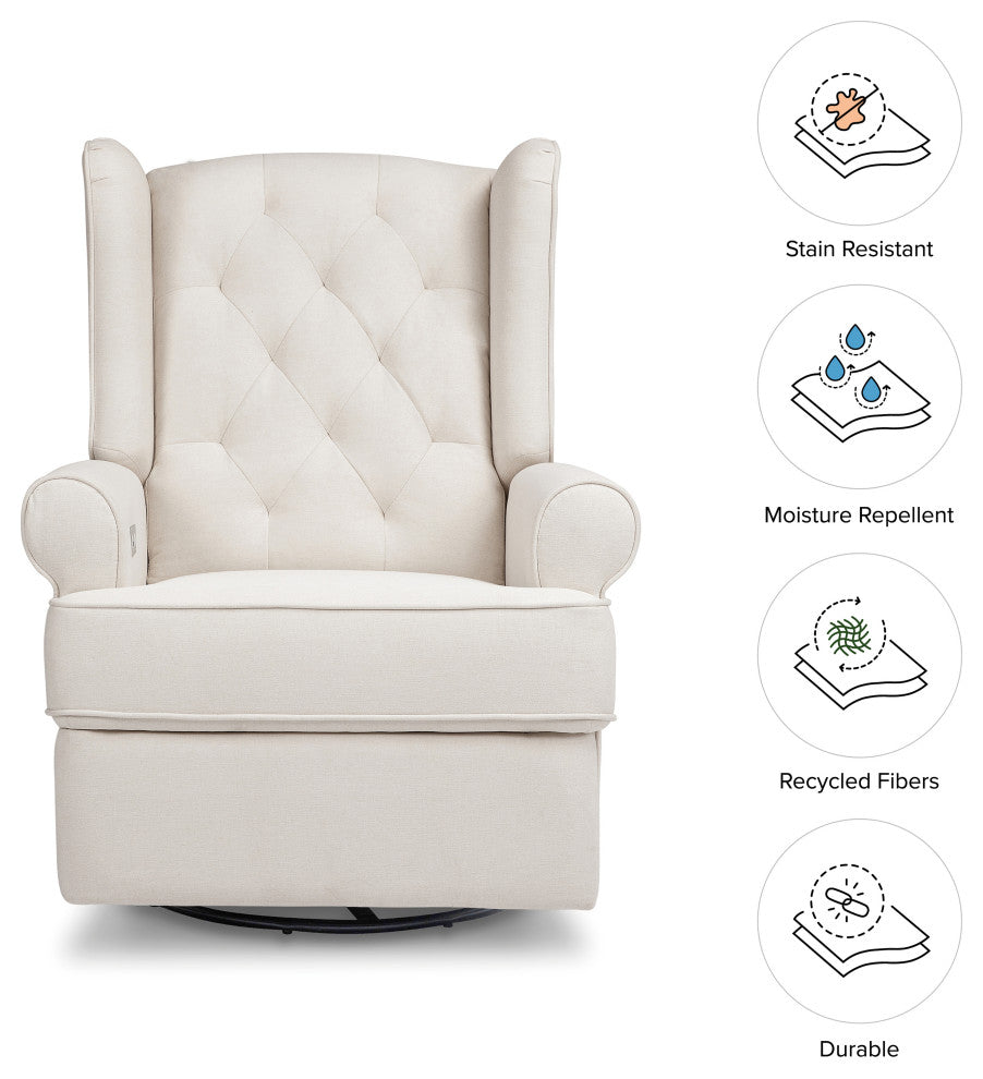Harbour Electronic Recliner and Swivel Glider, Water Repellent/Stain Resistant