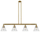 Innovations Lighting 214-Bb-G44-Led 4 Light Dimmable Led Island Light