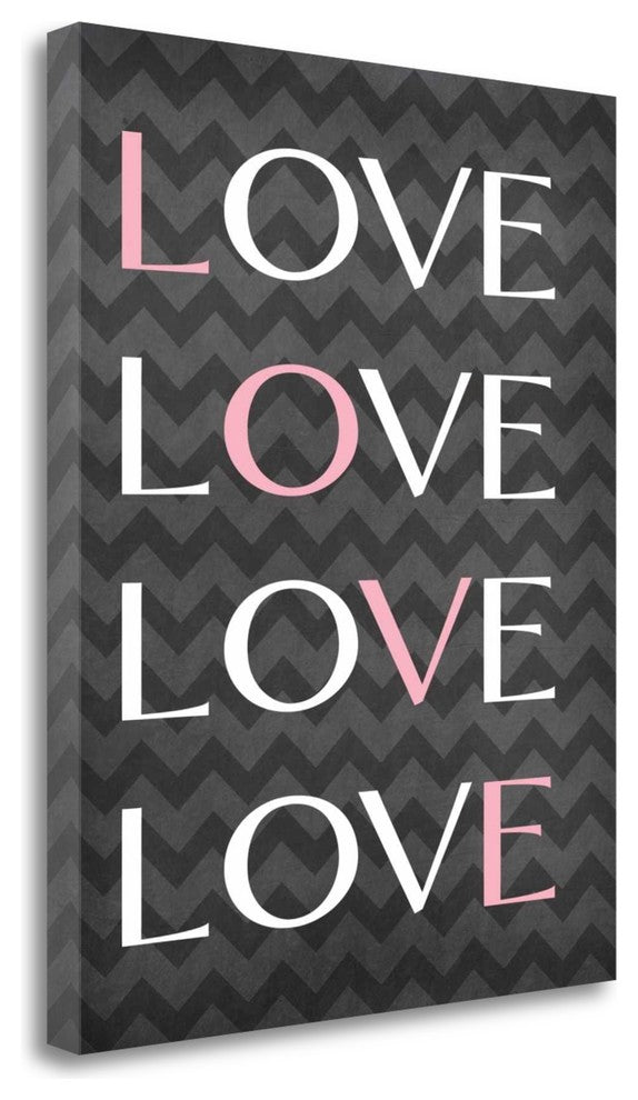 "Love Love Love Love" By Tamara Robinson, Giclee Print on Gallery Wrap Canvas