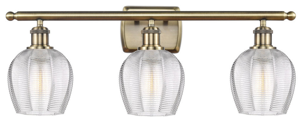Innovations 516-3W-AB-G462-6 3 Light Bath Vanity Light, Antique Brass