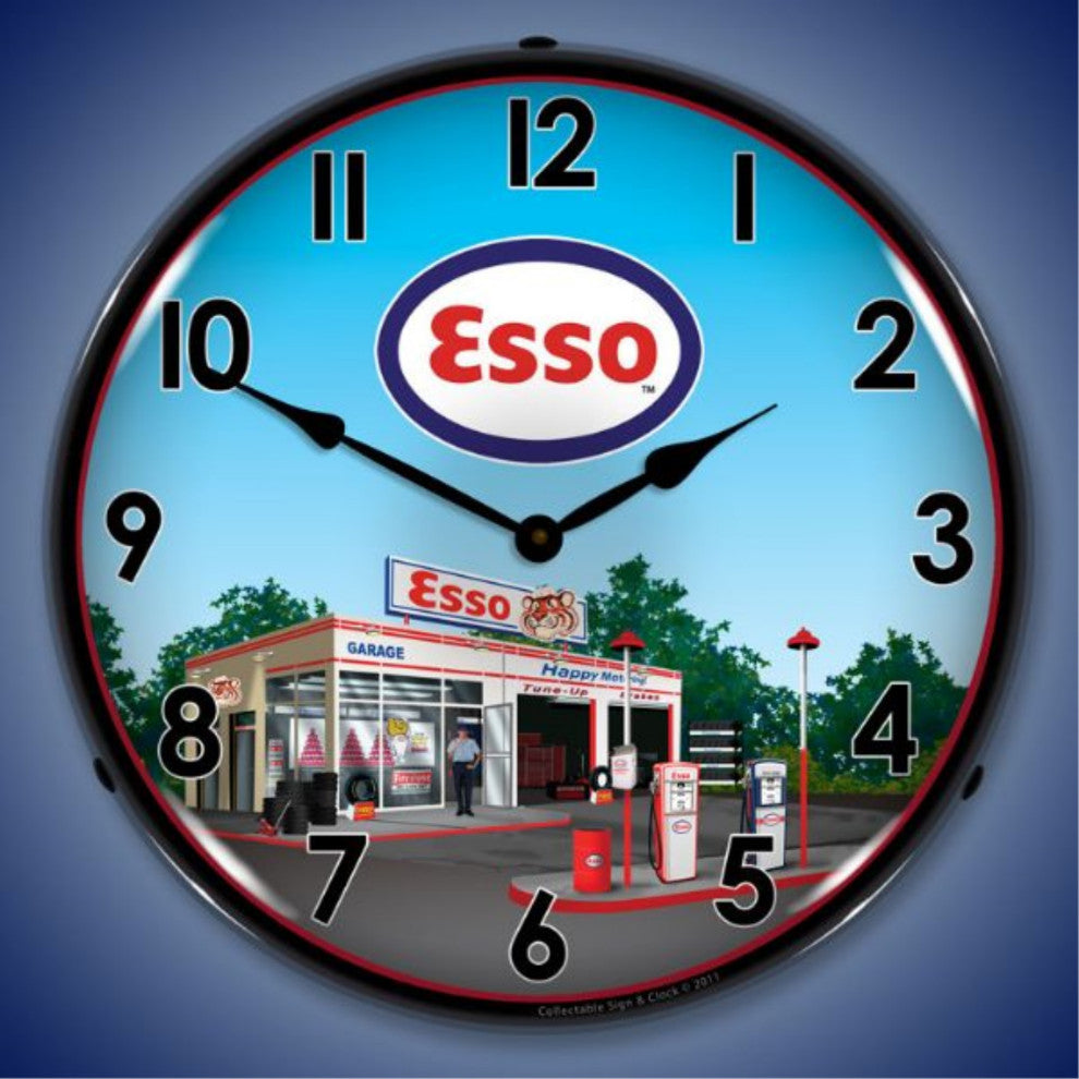 1203355 Esso Station Clock