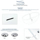 Brookfield 60"x32"x19" Artificial Stone Drop" Bathtub, Front Side Skirts, White