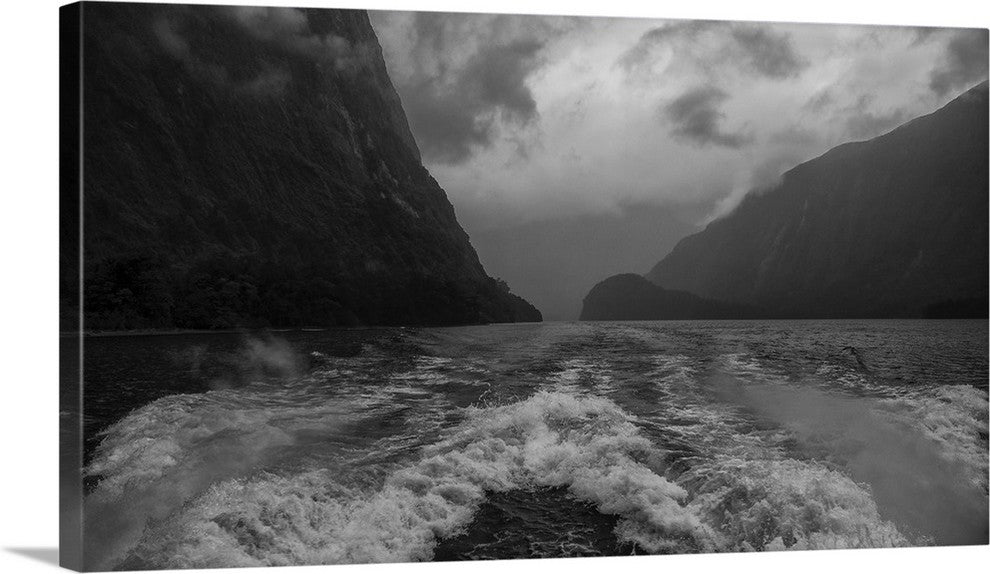 "Doubtful Sound IV" Wrapped Canvas Art Print, 24"x14"x1.5"