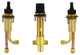 Widespread Rough-In Valve and Spout Tube for Roman Tub Filler