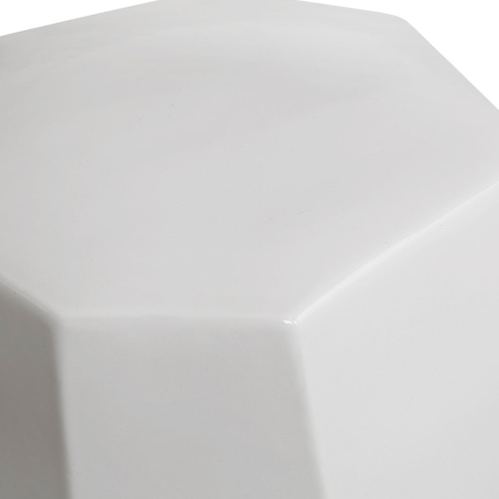 Uttermost - 25183 - Stool - Maquette - Gloss White