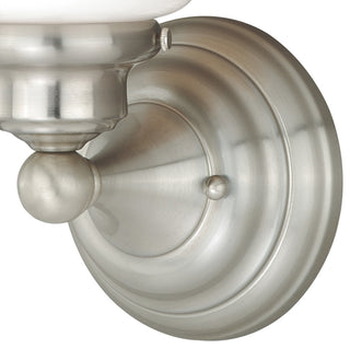 Vaxcel Lighting W0166 Huntley 1 Light Vanity Light - Satin Nickel