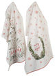 DII Assorted Noel Printed Dishtowel, 2-Piece Set