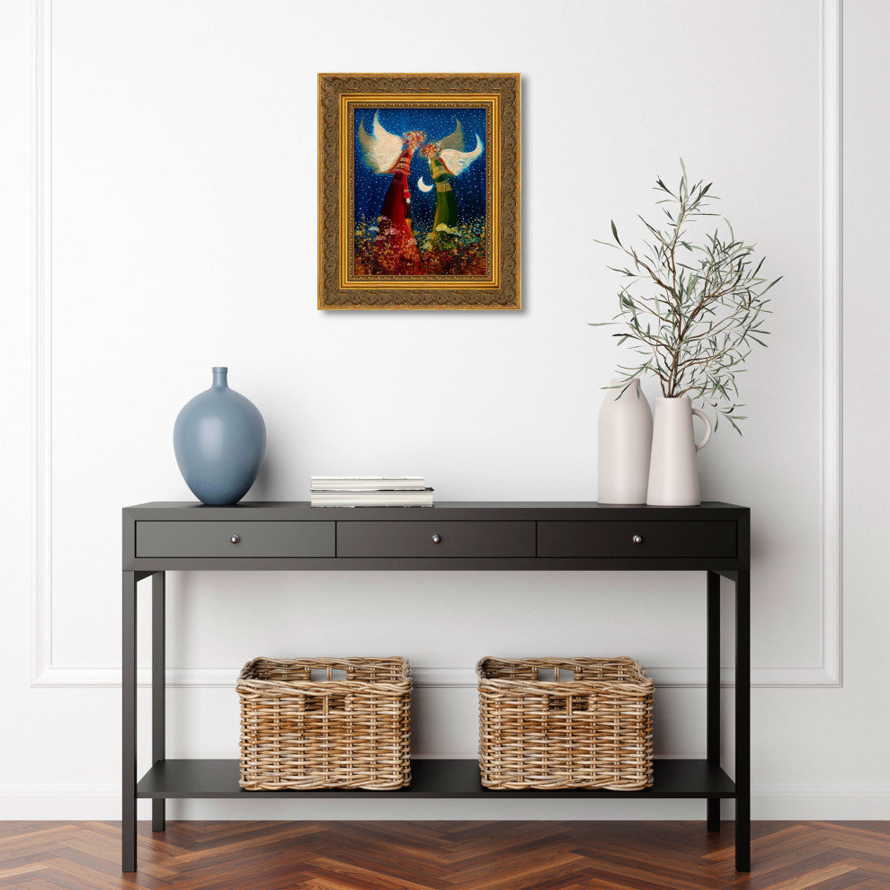 Angels, Baroque Antique Gold Frame