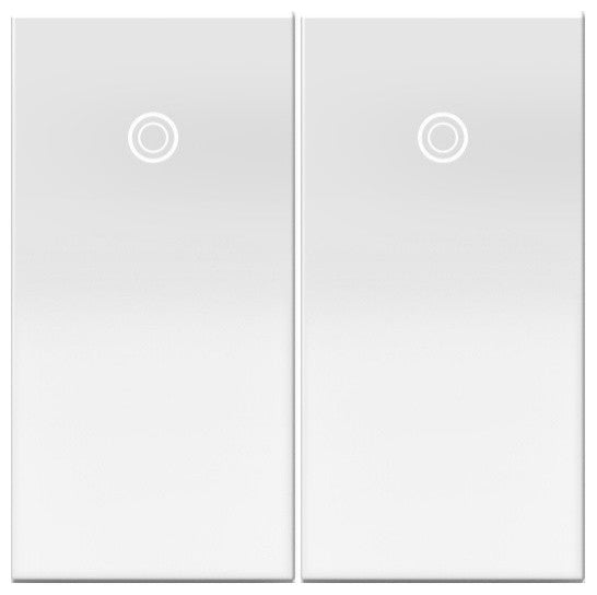 Adorne Half-Size Paddle Switch, White, Lamping Info: 15amps - 277v