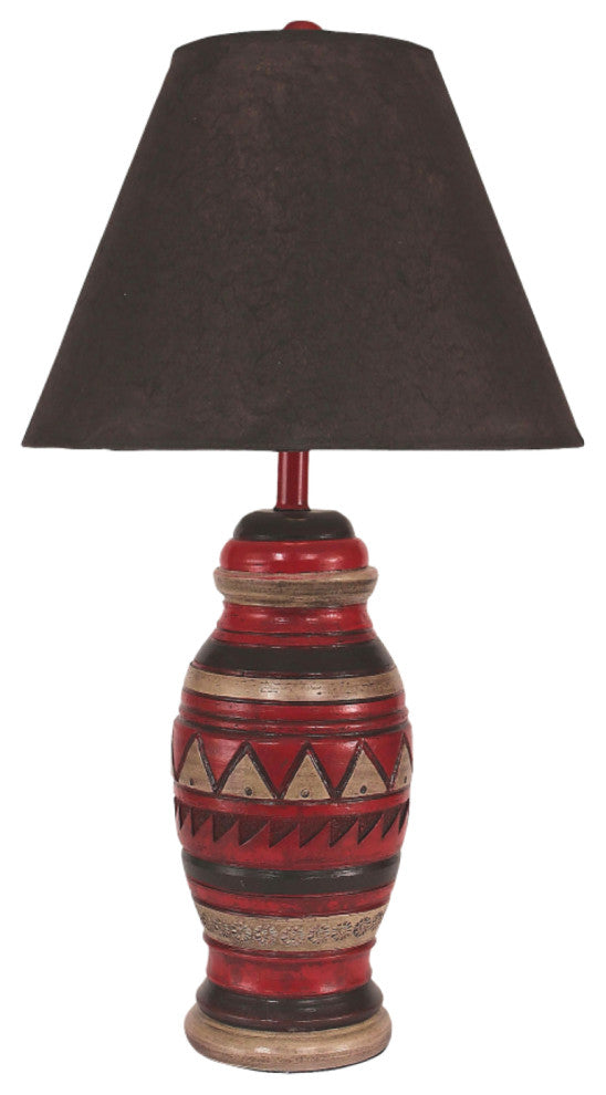 Saddlebag Outback Pot Table Lamp