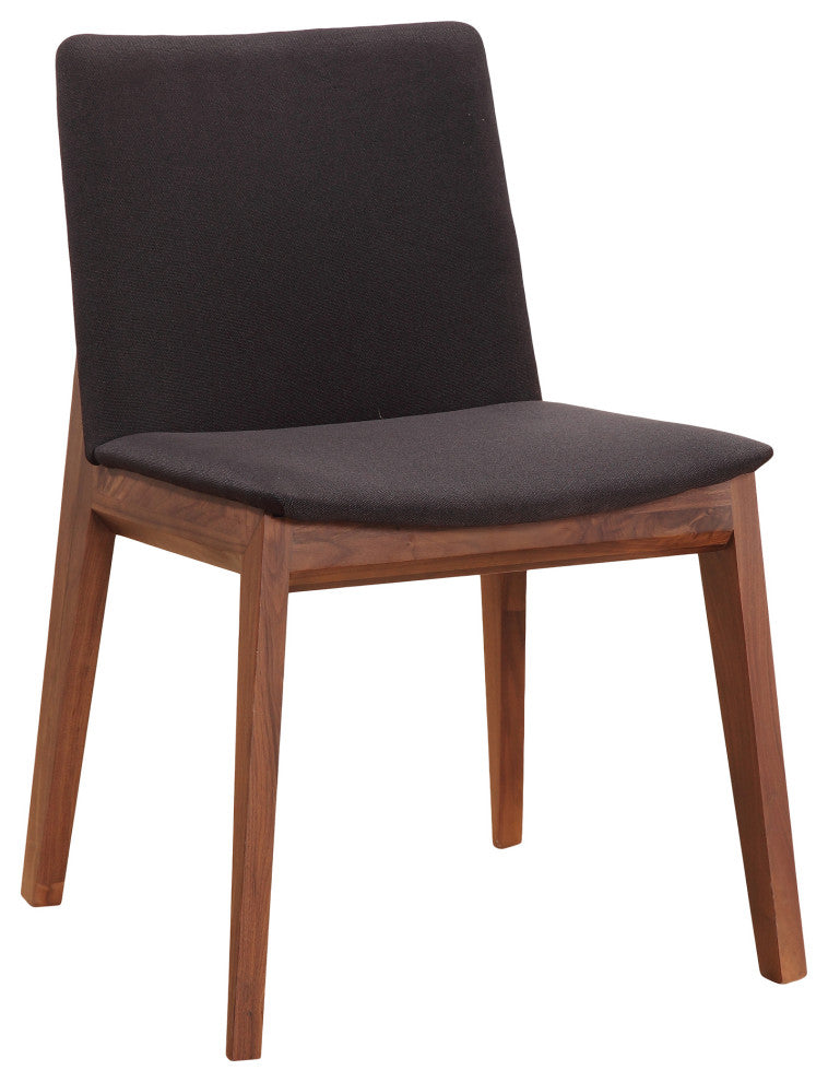 Mid - Century Modern Deco Dining Chair Black - M2 - Black