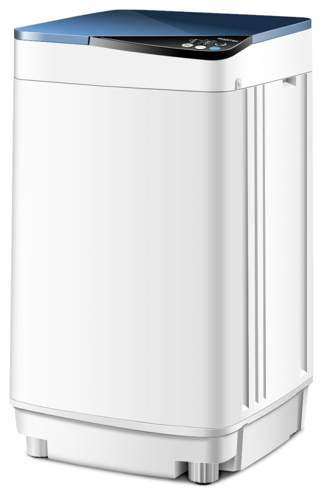 Full-Automatic Washing Machine 7.7 lbs Washer/Spinner Germicidal UV Light Blue