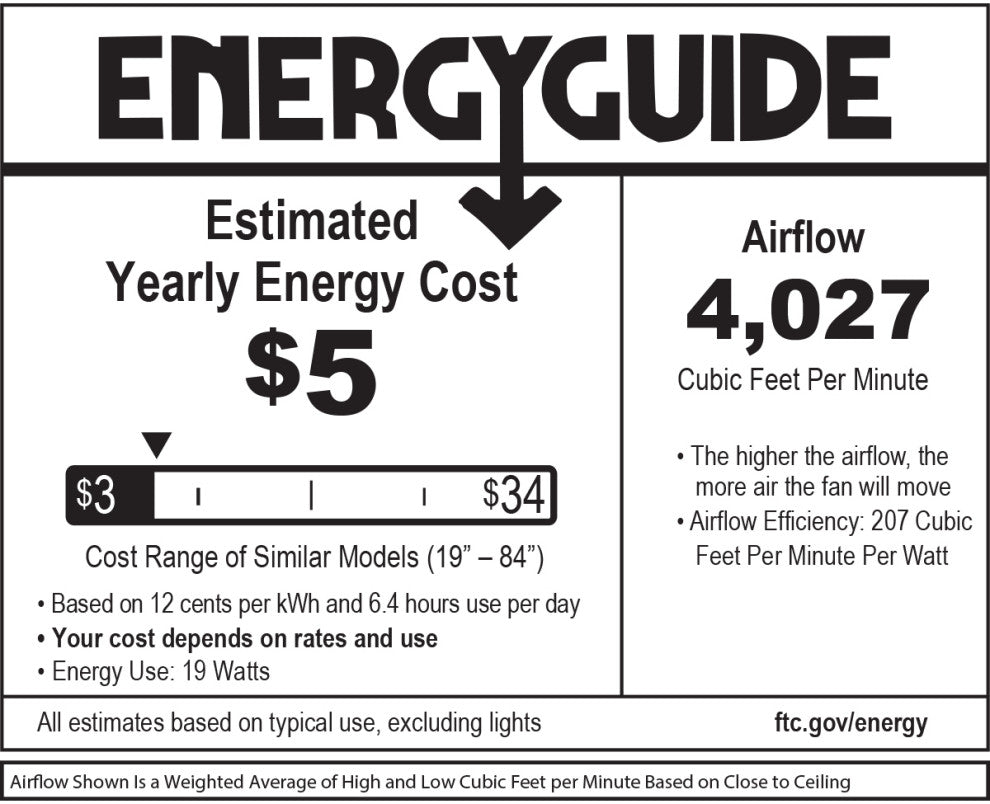 Hinkley Hover 60" Integrated LED Flush Mount Ceiling Fan, Graphite + Driftwood