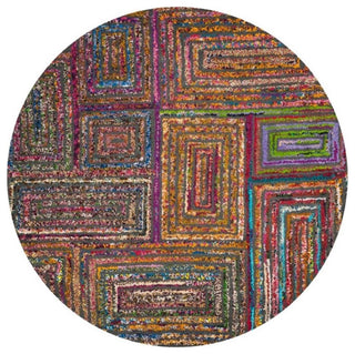 Safavieh Nantucket 9' X 12' Hand Tufted Cotton Wool Rug in Charcoal