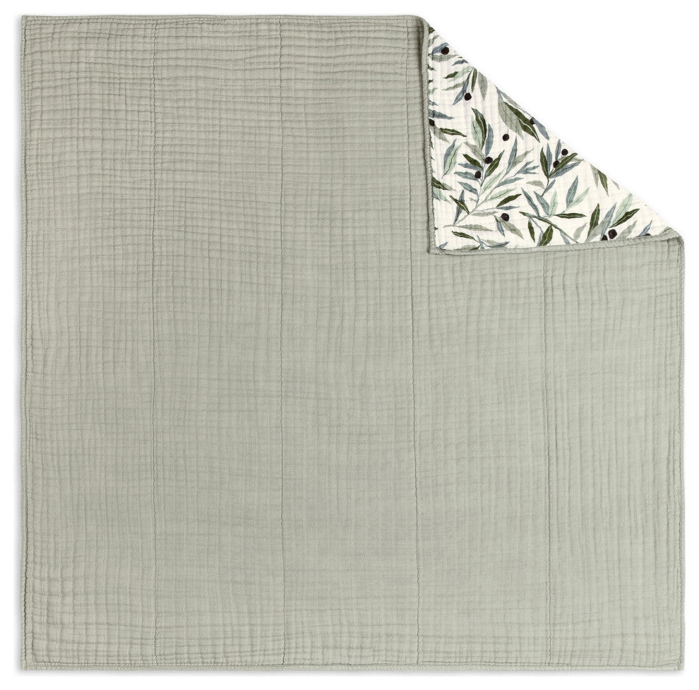 Quilt, 3-Layer GOTS Certified Organic Muslin Cotton