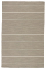 Jaipur Living Cape Cod Handmade Striped Gray/ White Runner Rug 2'6"X8'