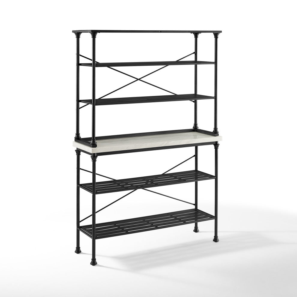 Madeleine Baker's Rack Console and Hutch