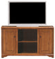 Oak Ridge Thin-Screen Entertainment Console, Bright White Oak