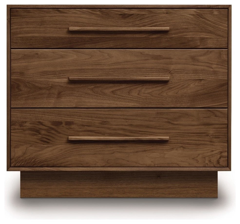 Copeland Moduluxe 29" 3 Drawer, Smoke Cherry