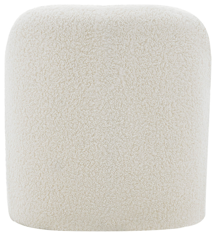 Zella Fabric Accent Arm Chair, Shearling Beige