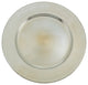 Classic Design Charger Plate, Set of 4, Platinum