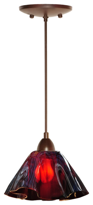 Jezebel Radiance Lily Pendant, Small, Plum