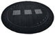 Hand Knotted Tibbati Wool Area Rug Contemporary Black