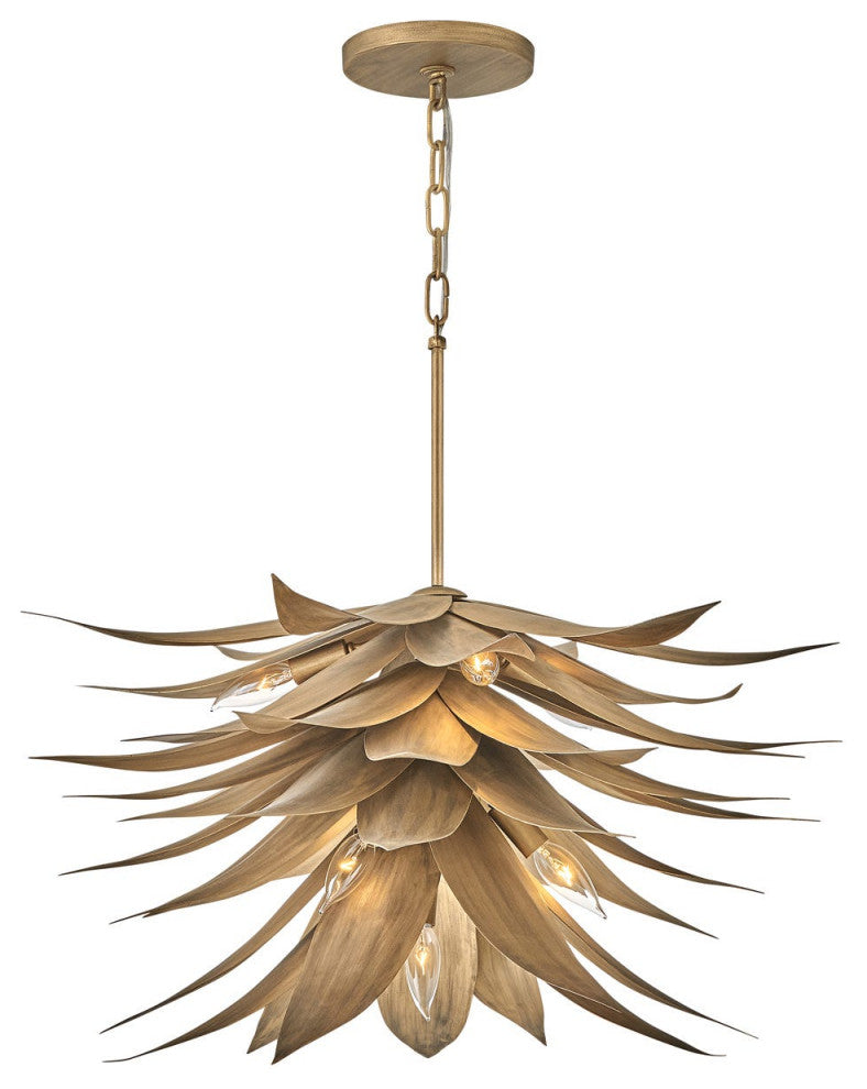 Fredrick Ramond Agave Medium Single Tier, Burnished Gold