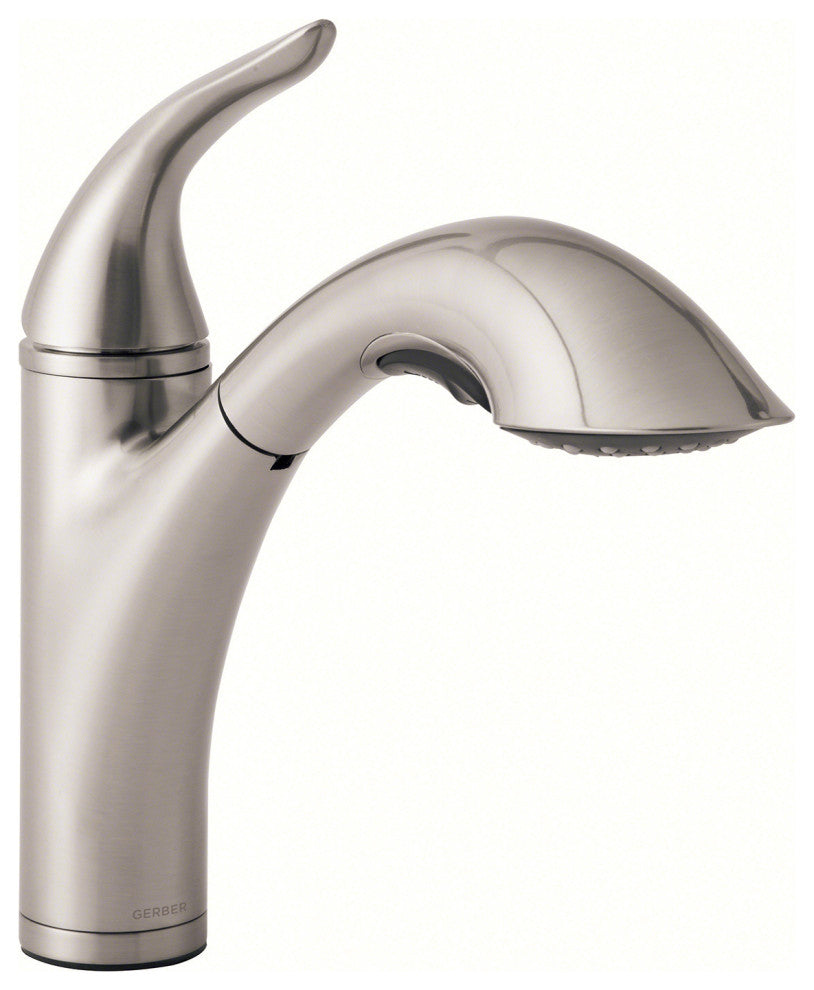 Antioch Single Handle Pull-Out Kitchen Faucet Chrome, Stainless Steel