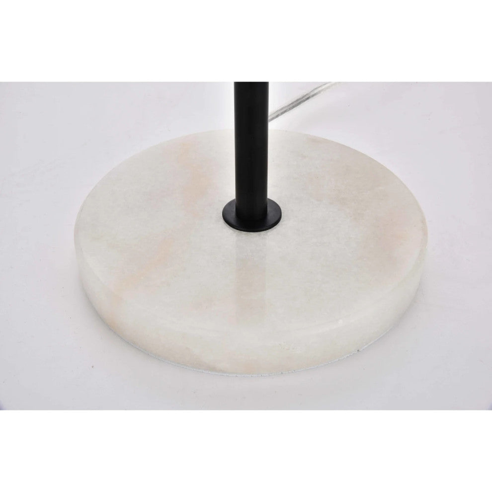 Elegant Lighting LD6156 Eclipse 2 Light 23" Tall Table Lamp - Chrome