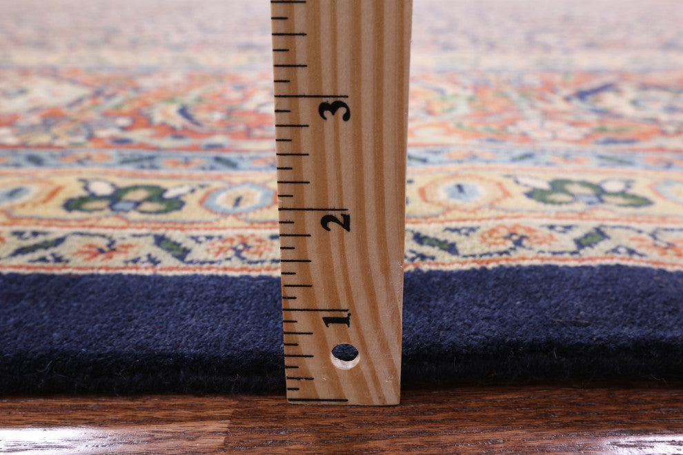Hand Knotted Persian Hill Herati Wool Rug 9' 0" X 12' 0" Q7169