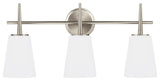 Driscoll 3-Light Wall/Bath, Brushed Nickel