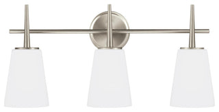 Driscoll 3-Light Wall/Bath, Brushed Nickel