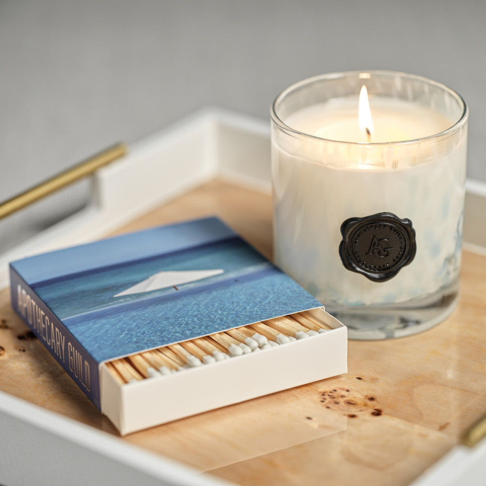 AG Opal Glass Candle Jar in Gift Box, Sunset Beach
