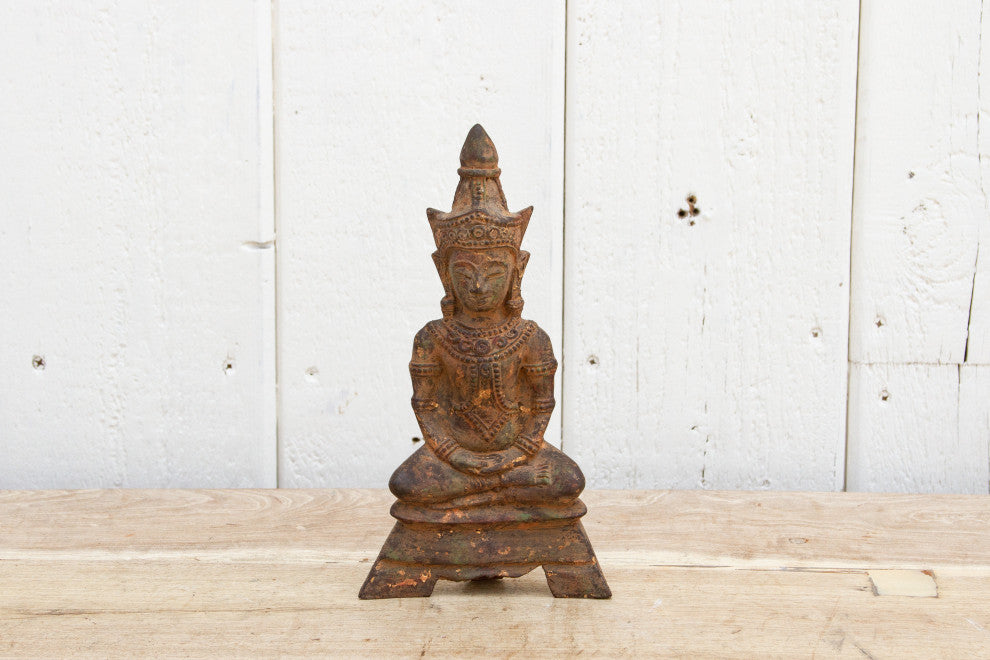 18th Century Thai Bronze Buddha