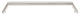 Alno Modern Pull in Polished Nickel